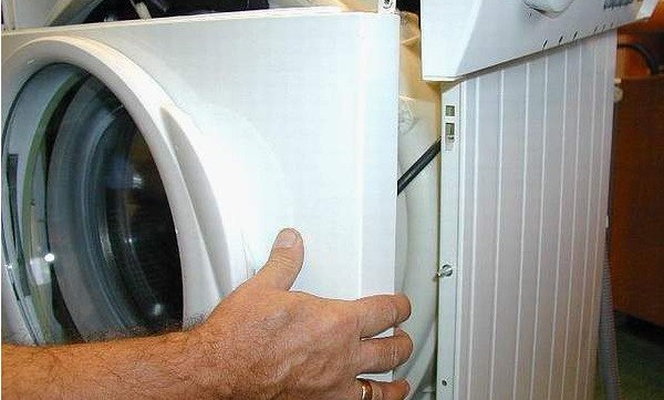 sejměte přední panel