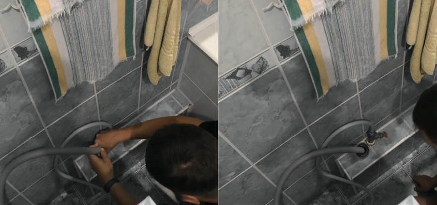 Přímé napojení na kanalizační potrubí