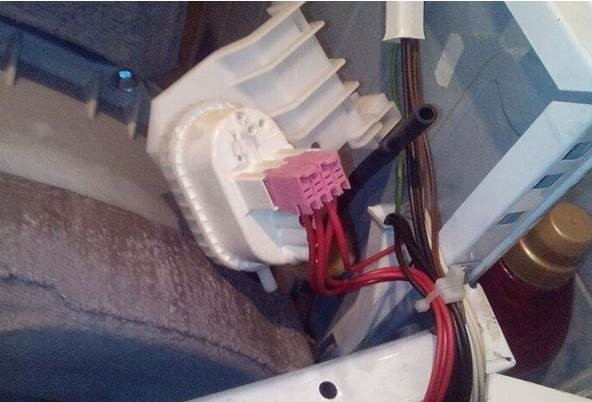 unhook the pressure switch
