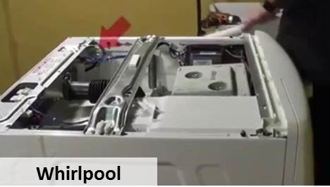 Pressostat v pračce Whirlpool