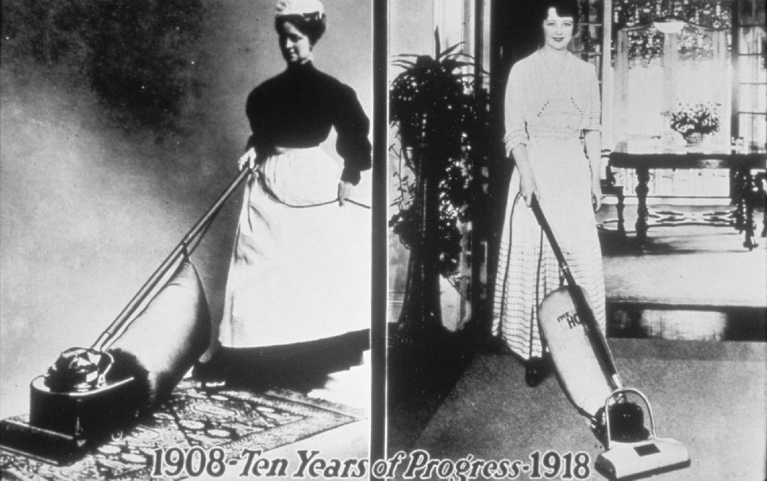 Hoover maakt al sinds 1908 stofzuigers