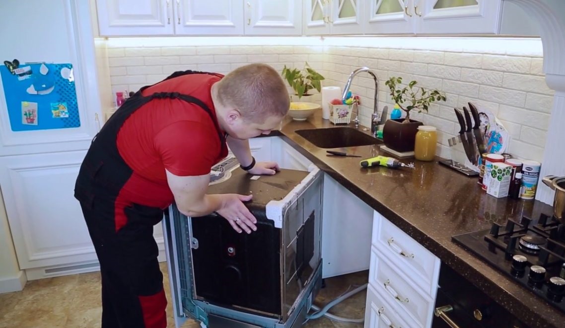 příprava stroje na opravu
