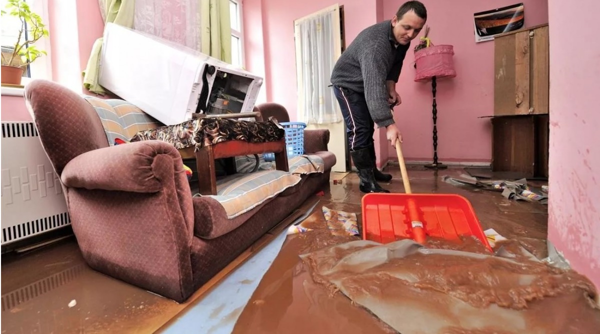 zaplavení v důsledku poruchy ventilu PMM