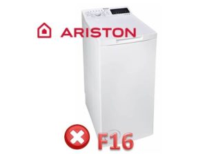 Chyba F16 v pračce Ariston