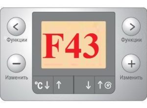 Chyba F43 v pračce Bosch