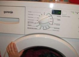 Chyba 4 v pračce Gorenje