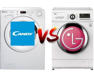 Co je lepší: pračka Candy nebo LG?