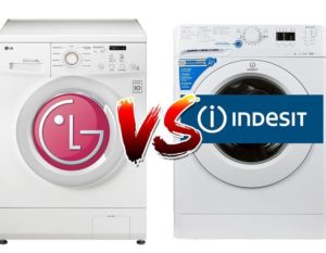 Co je lepší: pračka LG nebo Indesit?