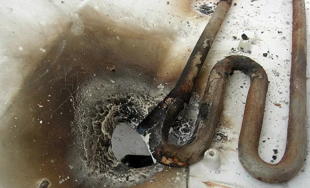 kapotte verwarmingselement is de schuld 