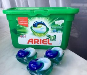 Jak používat prací kapsle Ariel 3 v 1?