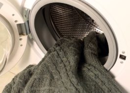 Pranje pletenih predmeta u perilici rublja