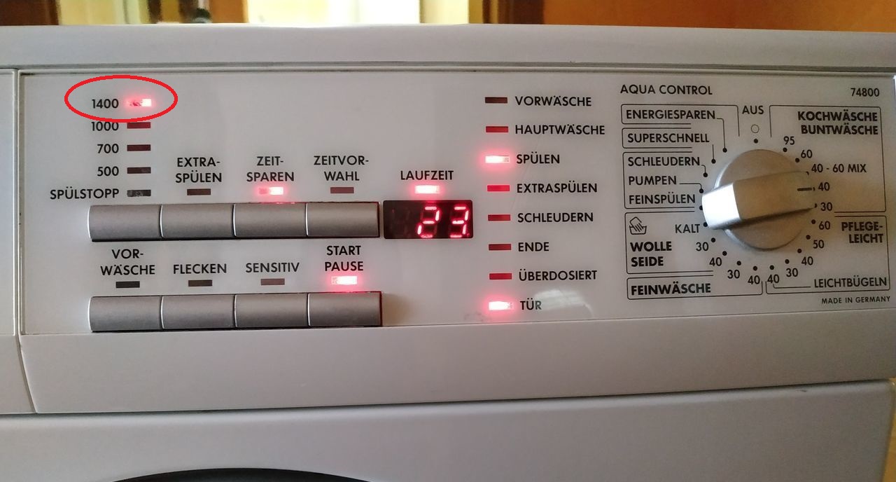 rotace byla příliš intenzivní