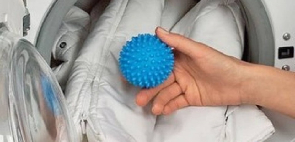 použijte prací koule