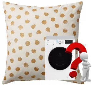 Jak prát polštáře Ikea v pračce?