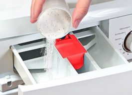 Where to put powder in the Atlant washing machine