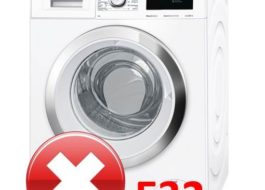 Chyba E32 v pračce Bosch