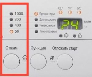 Jak vypnout cyklus odstřeďování v pračce?