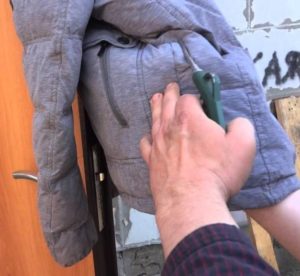 Výplňový polyester se po vyprání bundy ztratil