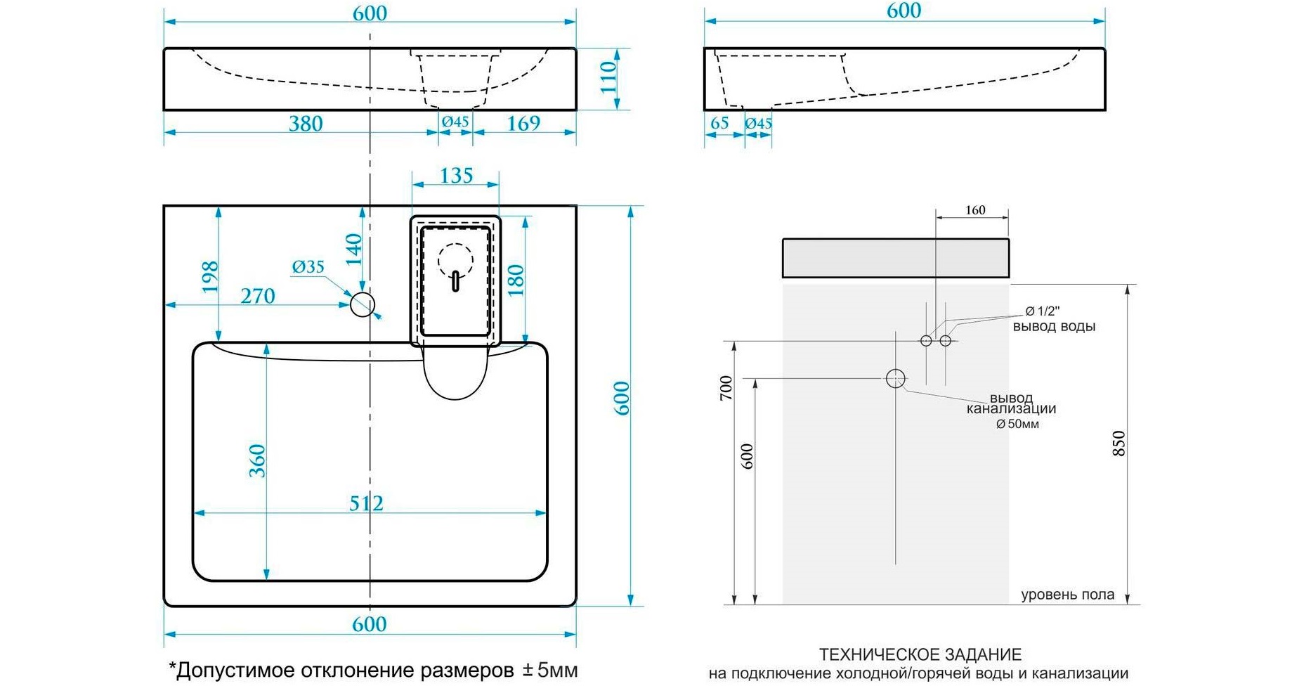 parametry speciálního dřezu