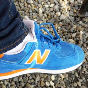 Praní tenisek New Balance v pračce