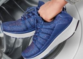 Praní tenisek Skechers v pračce