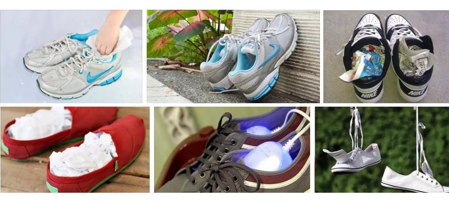 jak sušit tenisky nike
