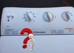 Jak používat pračku Electrolux?