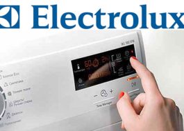 Restartování pračky Electrolux