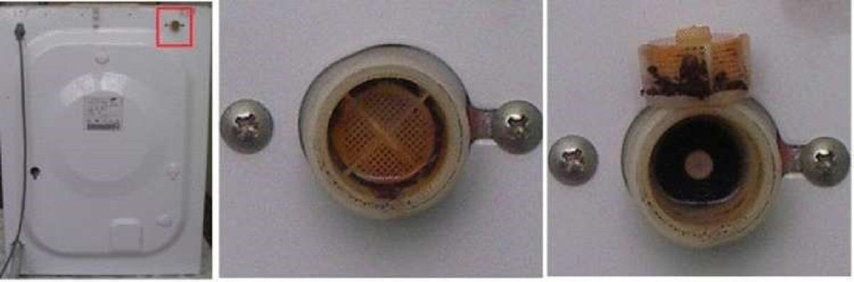 zkontrolujte filtr vstupního ventilu