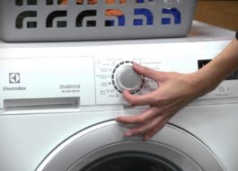 Servisní režim Electrolux