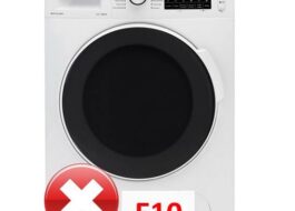 Chyba E10 v pračce Hansa