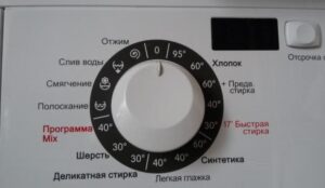 Režimy a programy pračky Gorenje