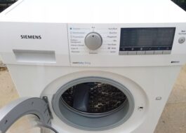 Siemens skalbimo mašina neįsijungia