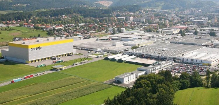 SM Gorenje'nin Slovenya'da üretildiği tesis