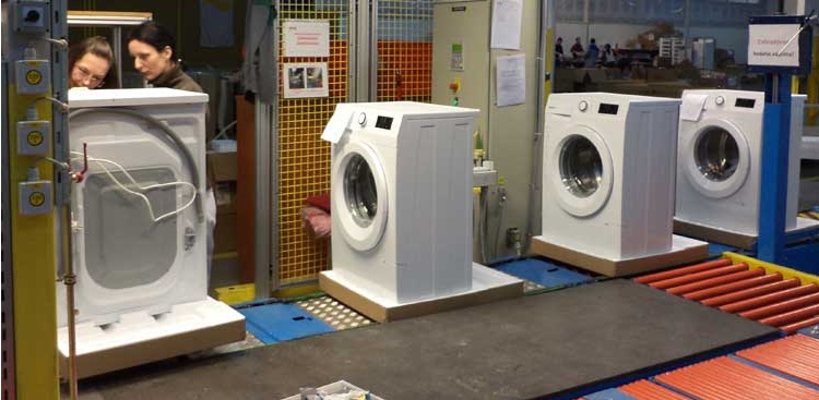 Sırbistan'da Gorenje çamaşır makinesi üretimi