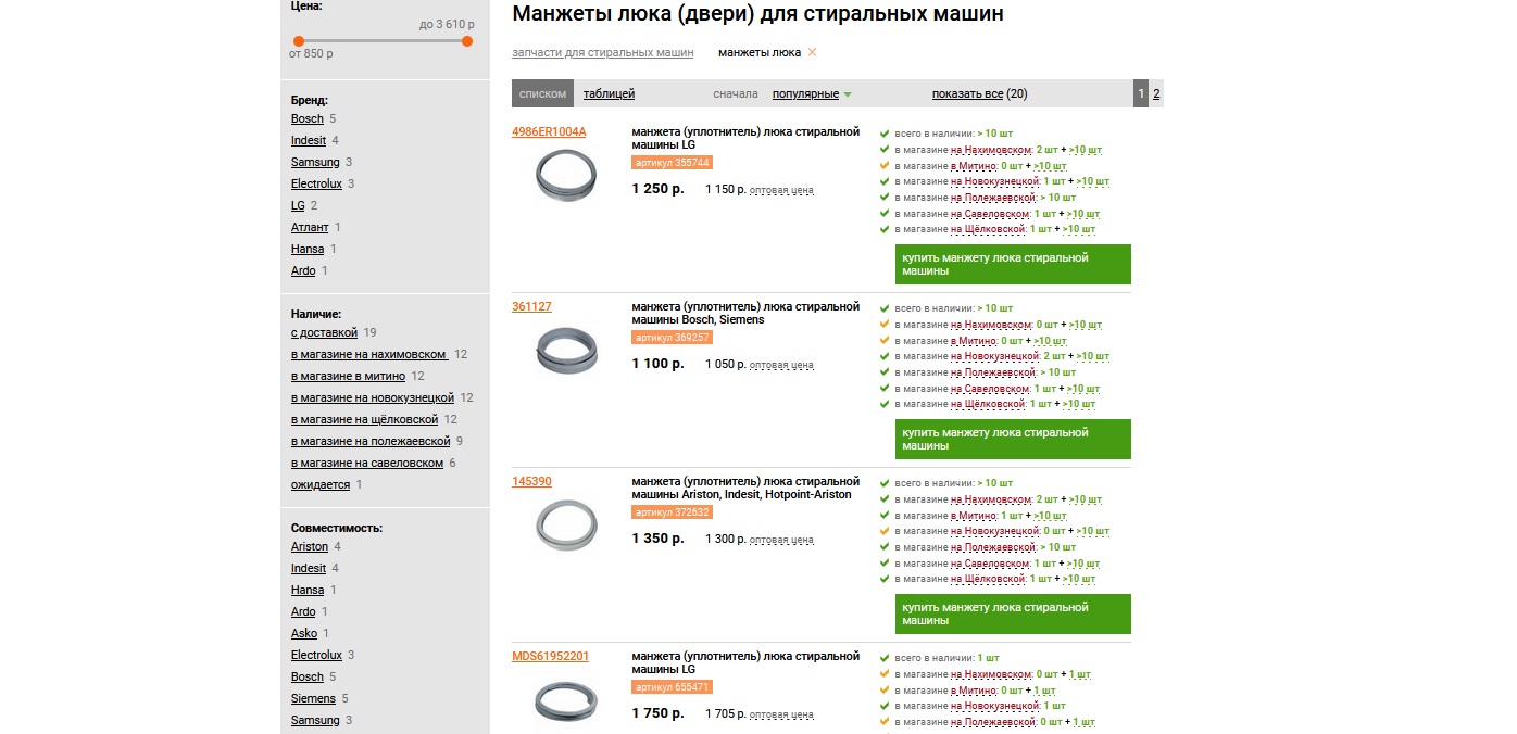 manžetu lze zakoupit v internetovém obchodě