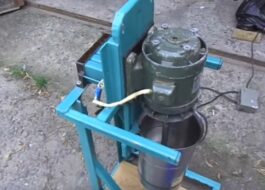 Drtič-sekáček na jablka z pračky
