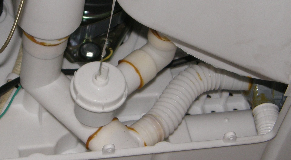 ucpání v poloautomatickém filtru