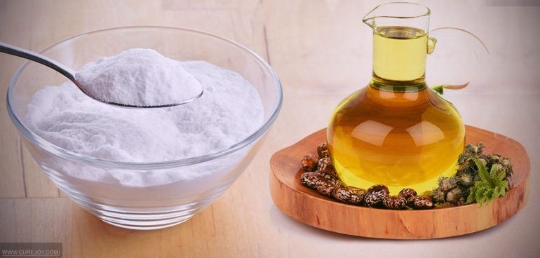 rostlinný olej a soda proti znečištění