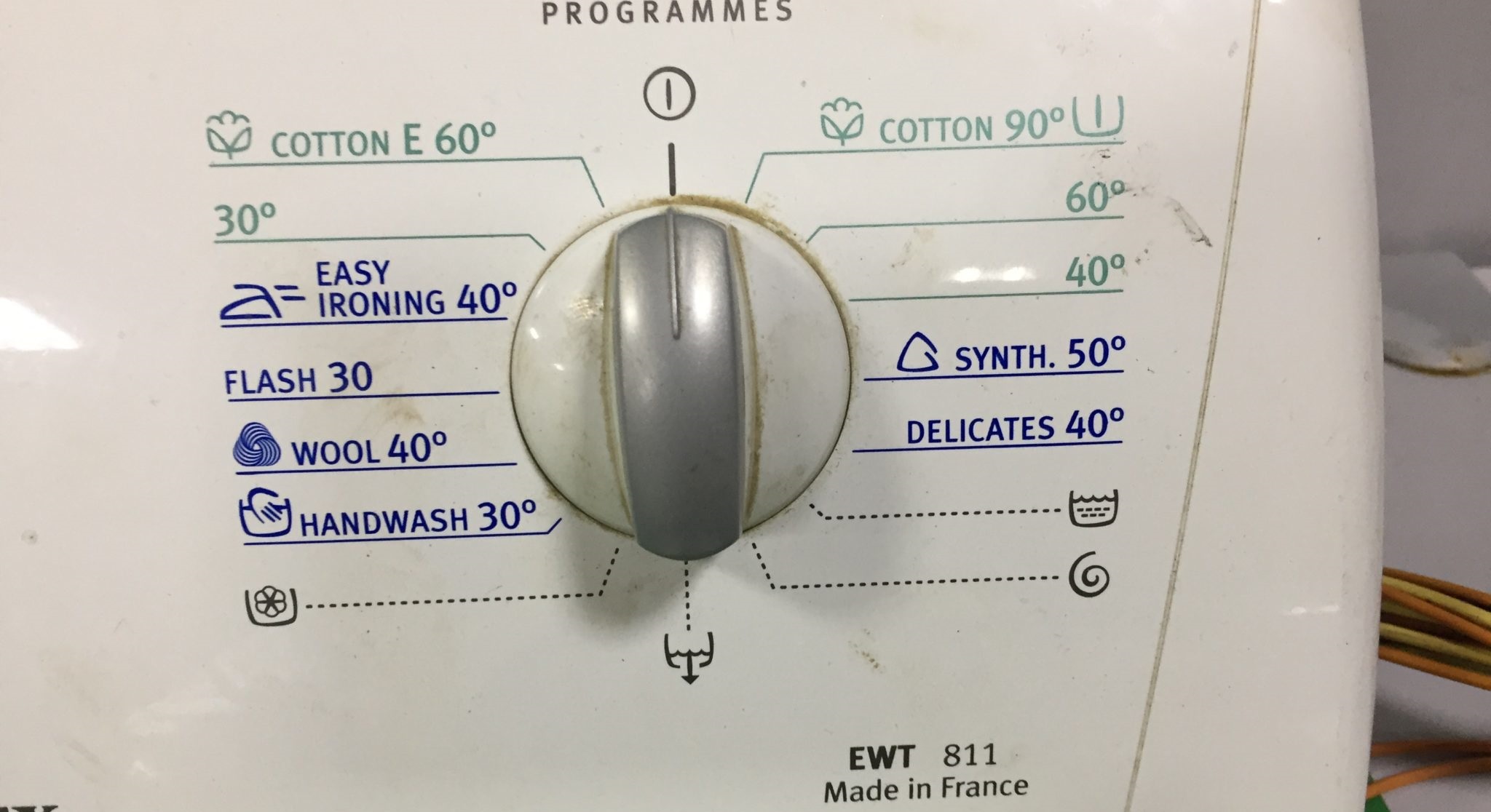 Programy strojů Electrolux