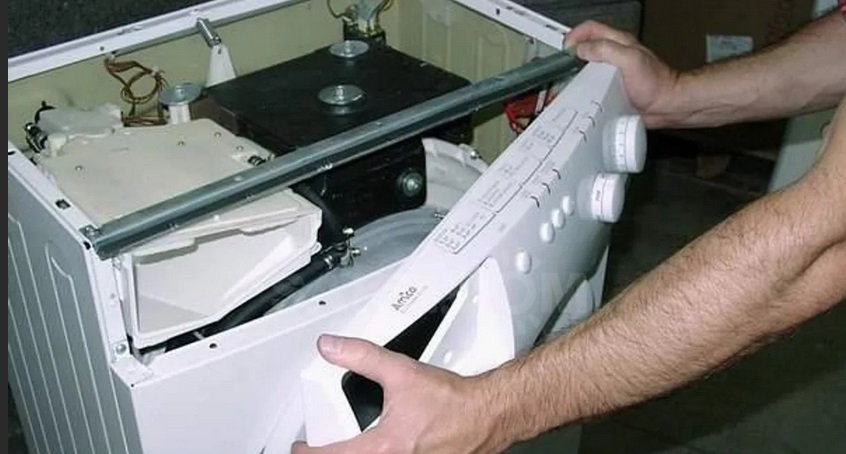 sejměte ovládací panel