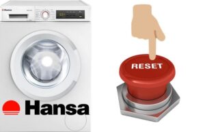 Resetování pračky Hansa