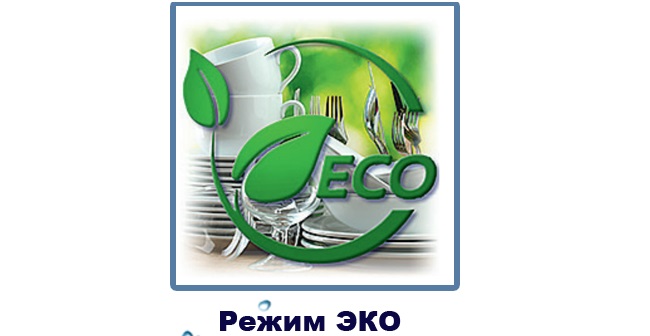 Jak je označen režim Eco?