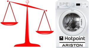 Kolik váží pračka Ariston?
