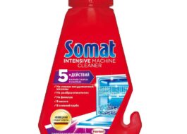 Somat-Geschirrspülerreiniger verwenden