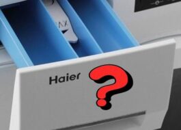 Kam dát prášek do pračky Haier