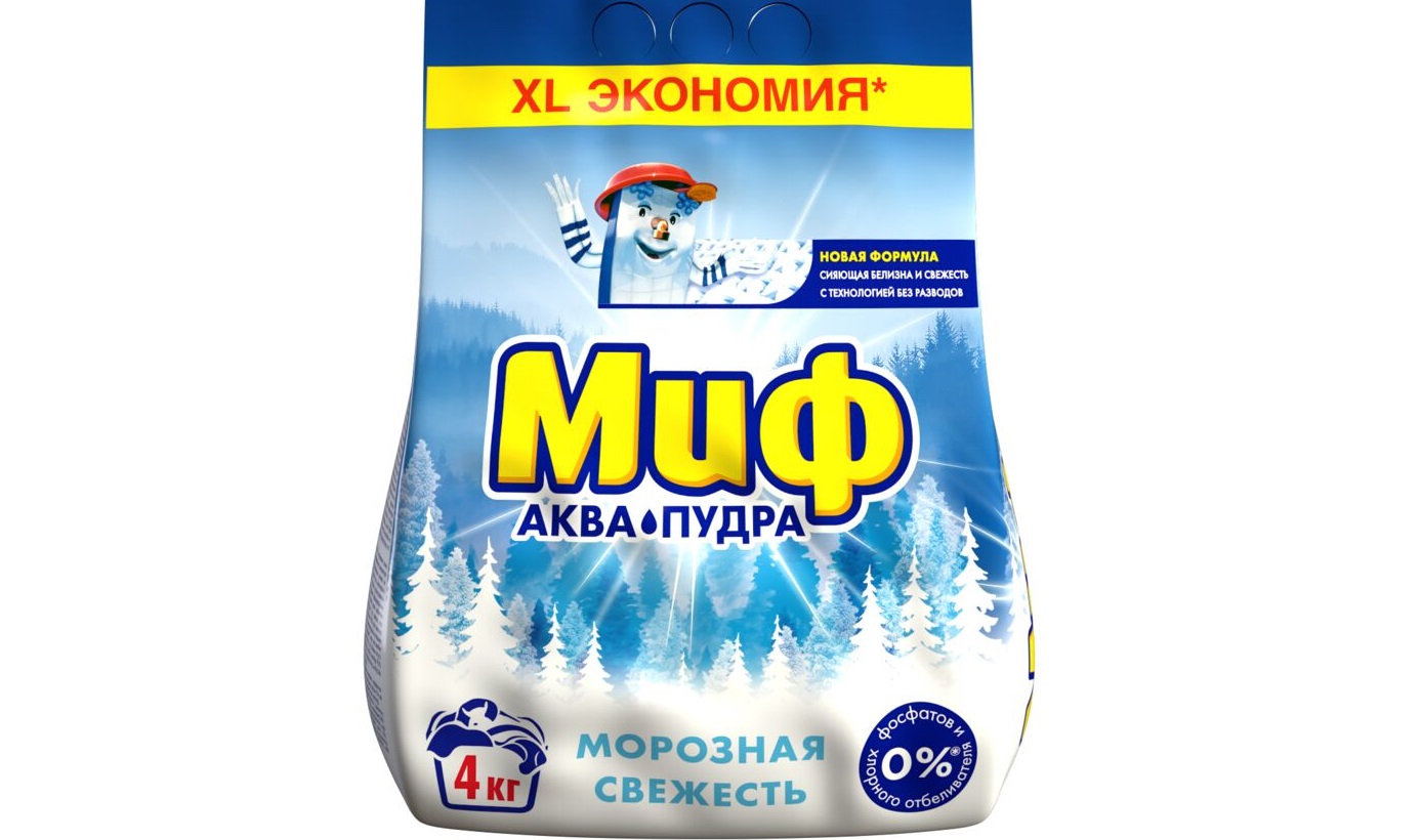 Mýtus Aqua prášek Mrazivá svěžest