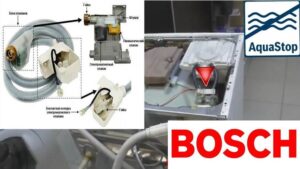 Aqua-stop fungoval v myčce Bosch