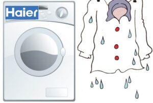 Pračka Haier neodstřeďuje