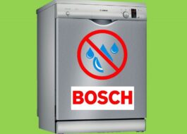 Do myčky Bosch neteče voda